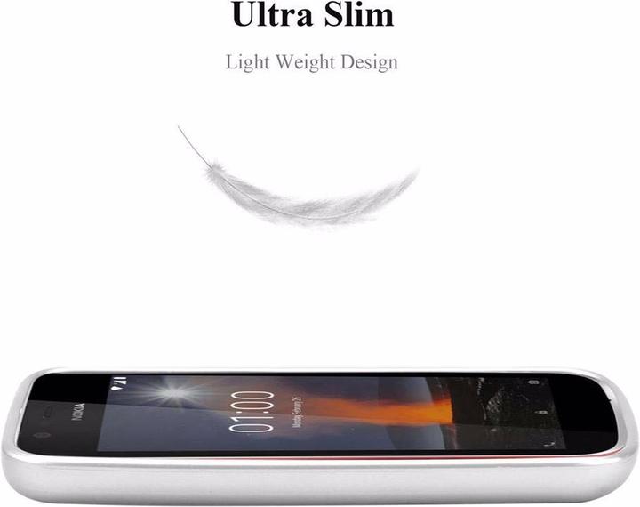 Image du produit Cadorabo Couverture métallique mate TPU (Nokia 1)