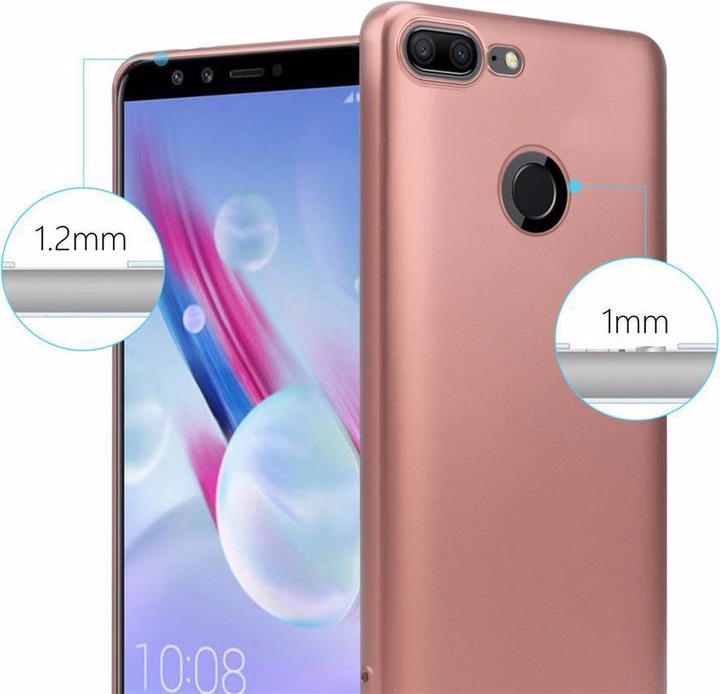 Produktbild Cadorabo TPU Matt Metallic Cover (Honor 9 Lite)