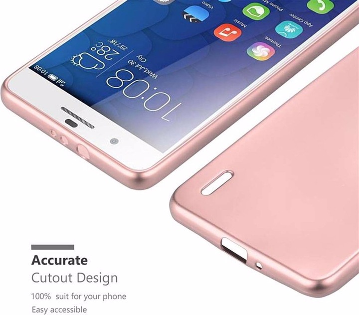 Produktbild Cadorabo TPU Matt Metallic Cover (Honor 6 Plus)