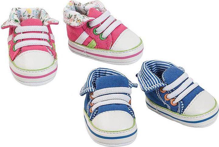 Immagine prodotto Heless Scarpe da ginnastica per bambole blu
