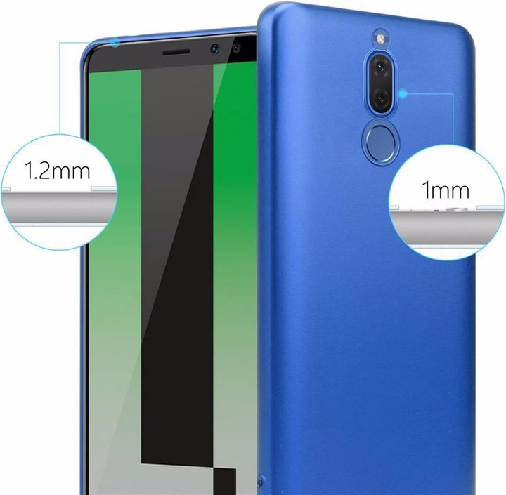 Actual product image Cadorabo TPU Matt Metallic Cover (Mate 10 Lite)