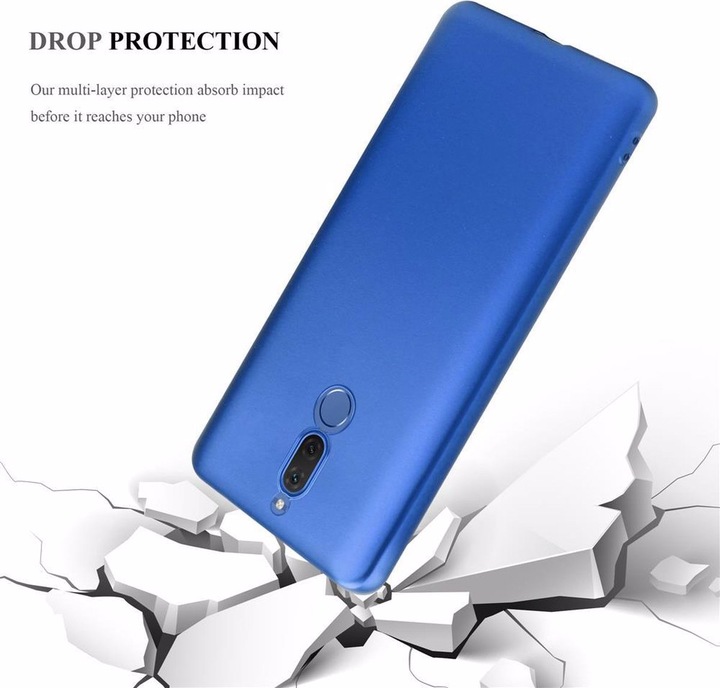 Actual product image Cadorabo TPU Matt Metallic Cover (Mate 10 Lite)