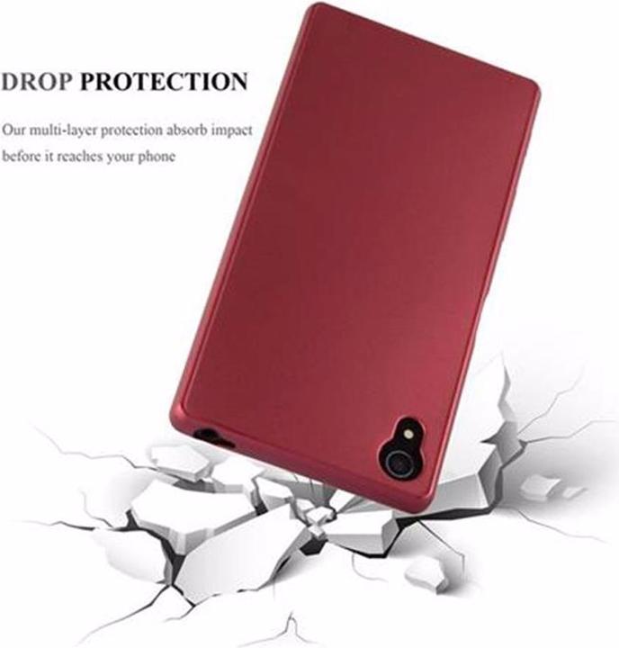 Image du produit Cadorabo Couverture métallique mate TPU (Sony Xperia Z5)