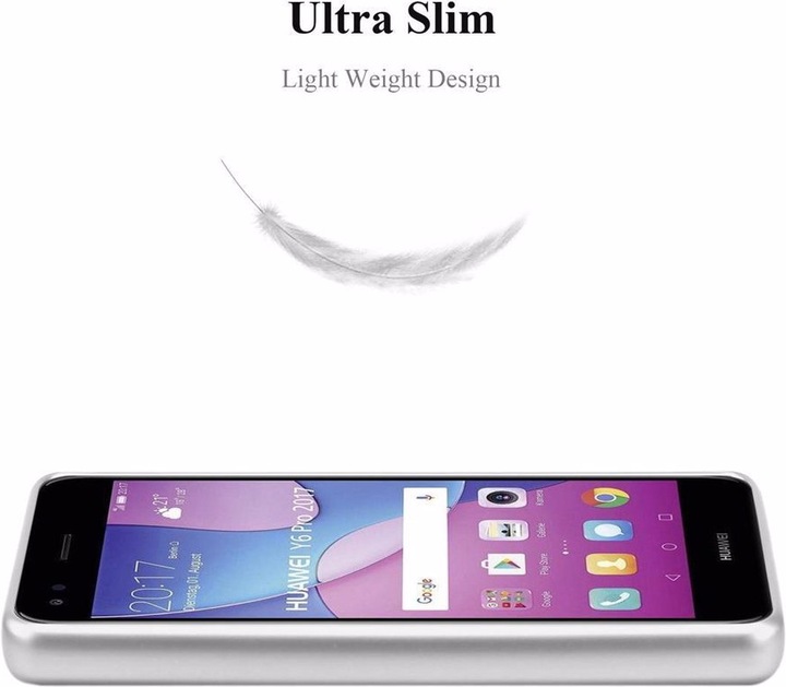 Produktbild Cadorabo TPU Matt Metallic Cover (Huawei Y6 Pro (2017))
