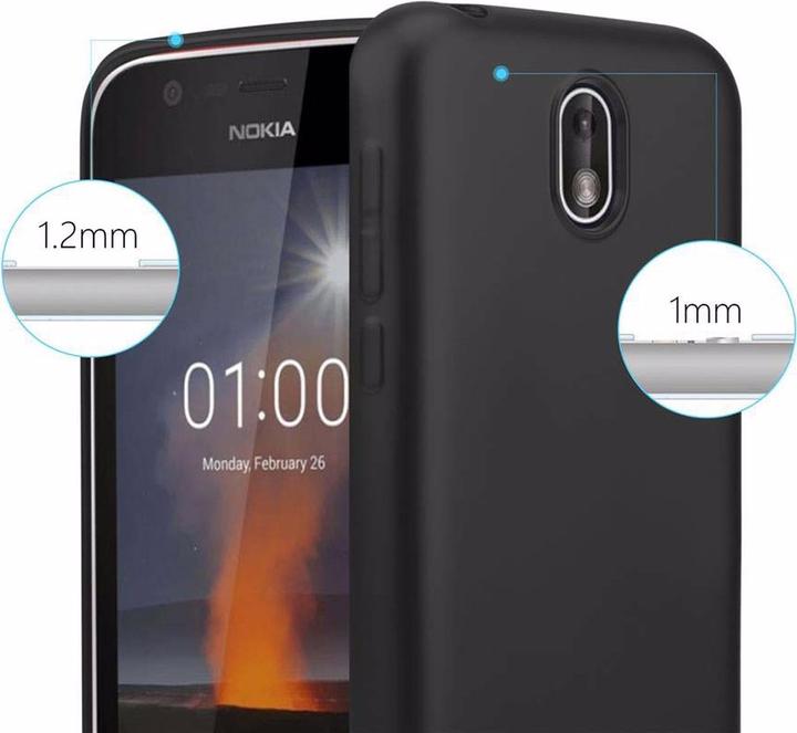 Produktbild Cadorabo TPU Matt Metallic Cover (Nokia 1)