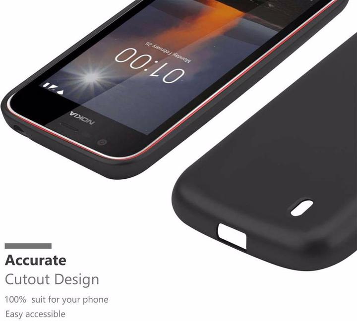 Produktbild Cadorabo TPU Matt Metallic Cover (Nokia 1)