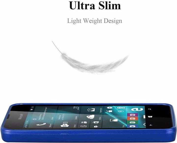 Image du produit Cadorabo Couverture métallique mate TPU (Microsoft Lumia 550)