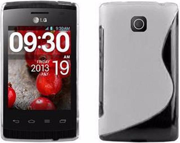 Actual product image Cadorabo TPU S-Line Cover (LG Optimus L1 II)