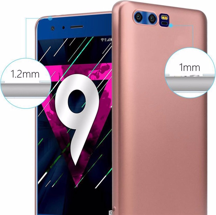 Produktbild Cadorabo TPU Matt Metallic Cover (Honor 9)