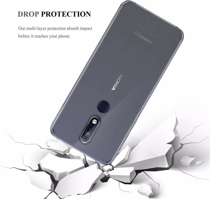 Produktbild Cadorabo TPU Ultra Slim AIR Cover (Nokia 7.1)