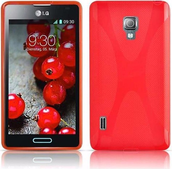Produktbild Cadorabo TPU X-Line Cover (LG Optimus L7 II)