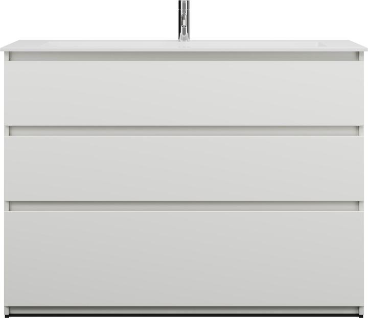 Bianco opaco con bordo laser