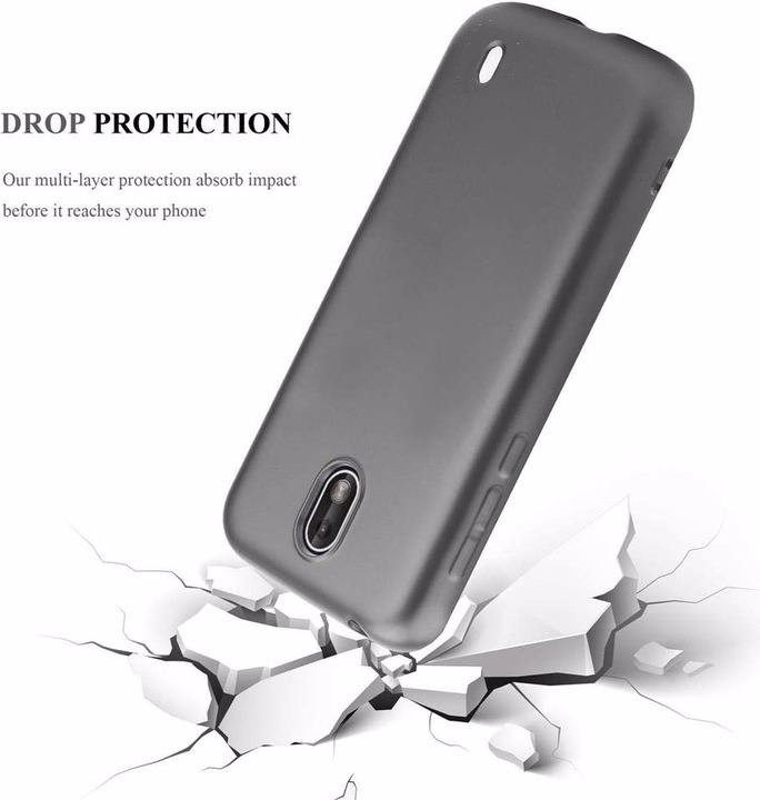 Produktbild Cadorabo TPU Matt Metallic Cover (Nokia 1)