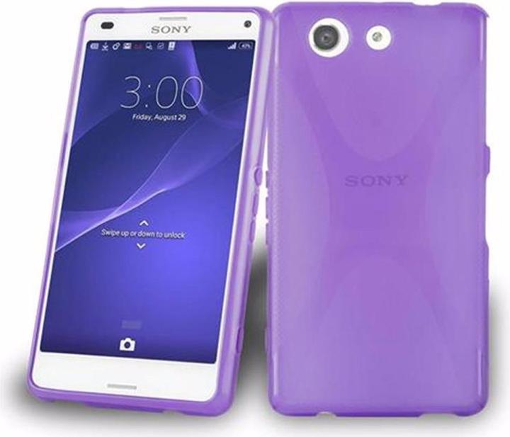 Actual product image Cadorabo TPU X-Line Cover (Sony Xperia Z4)