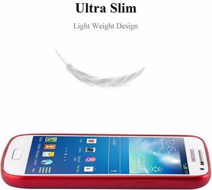 Actual product image Cadorabo TPU Matt Metallic Cover (Samsung Galaxy S4 mini)