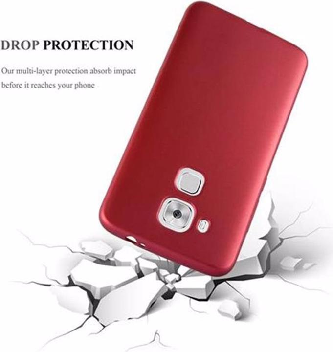 Actual product image Cadorabo TPU Matt Metallic Cover (Huawei Nova Plus)