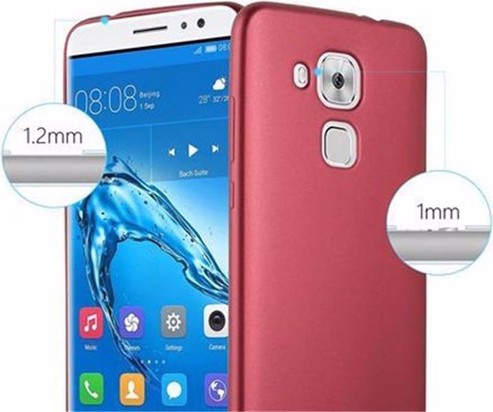 Actual product image Cadorabo TPU Matt Metallic Cover (Huawei Nova Plus)