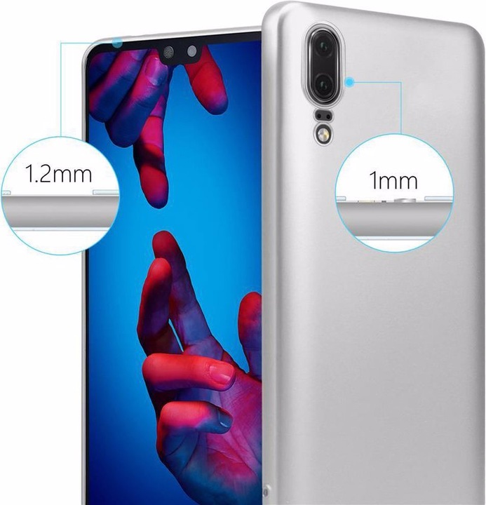 Produktbild Cadorabo TPU Matt Metallic Cover (Cubot P20)