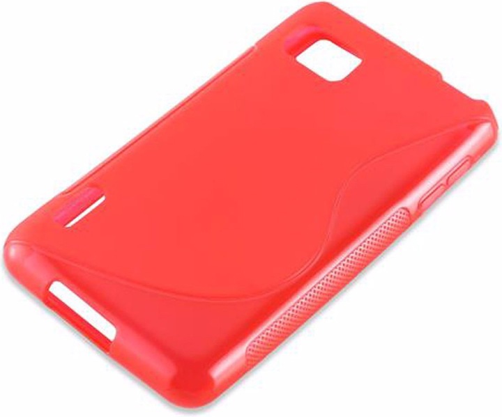 Actual product image Cadorabo TPU S-Line Cover (Optimus F3)