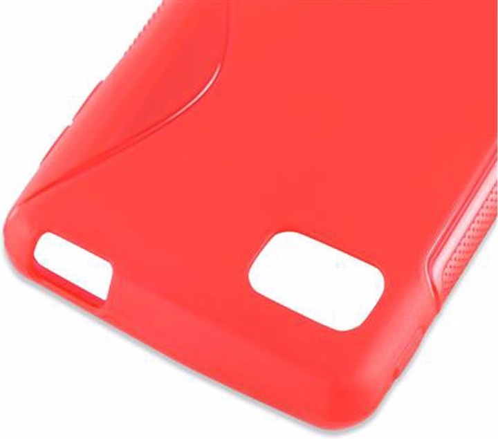 Actual product image Cadorabo TPU S-Line Cover (Optimus F3)