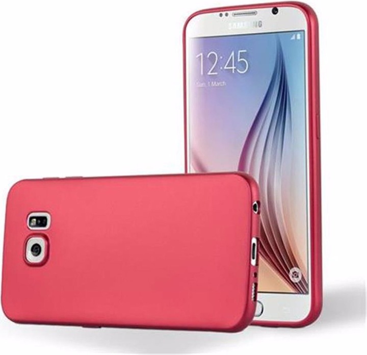 Produktbild Cadorabo TPU Matt Metallic Cover (Samsung Galaxy S6)
