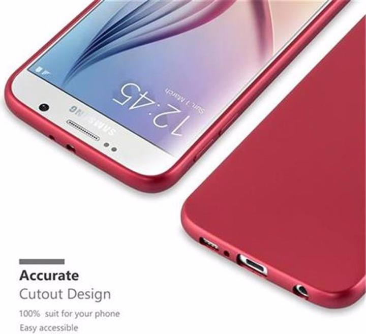 Immagine prodotto Cadorabo Copertura metallica opaca in TPU (Samsung Galaxy S6)