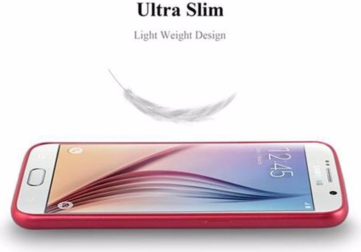 Produktbild Cadorabo TPU Matt Metallic Cover (Samsung Galaxy S6)