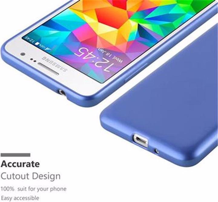 Productafbeelding Cadorabo TPU matte metalen hoes (Samsung Galaxy Grand Prime)