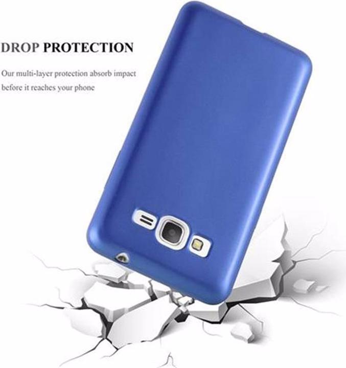 Productafbeelding Cadorabo TPU matte metalen hoes (Samsung Galaxy Grand Prime)
