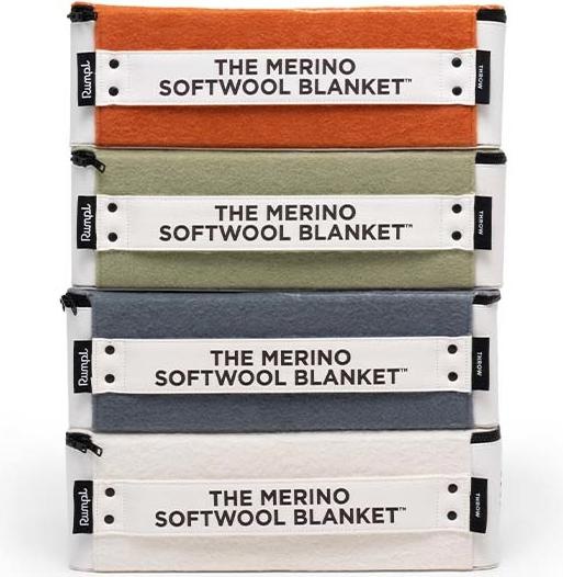 Actual product image Rumpl Blanket Merino Softwool (127 x 178 cm)
