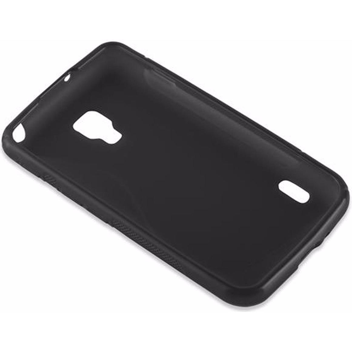 Thumbnail - Cadorabo TPU S-Line Cover (Optimus L5), Smartphone Hülle, Schwarz