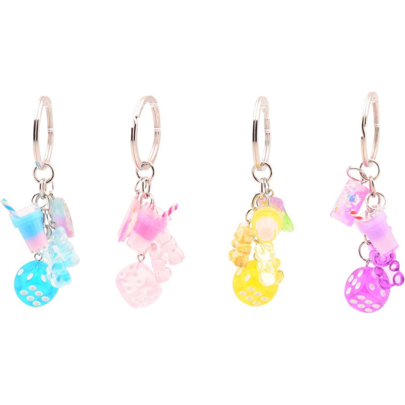 Johntoy, Portachiavi, Wunderschöner Mini-Anhänger-Schlüsselanhänger, Multicolore