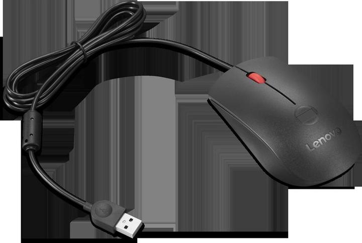 Produktbild Lenovo Fingerprint Biometric USB Mouse Gen3 (Kabelgebunden)