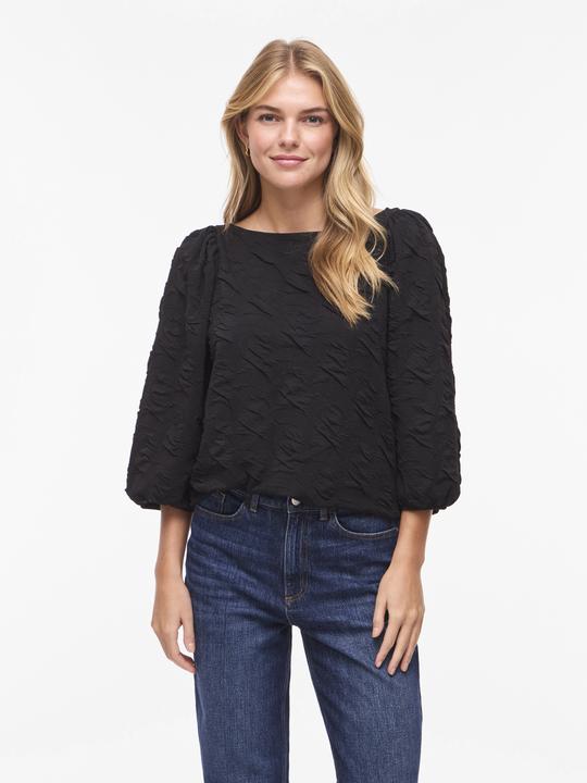 Immagine prodotto Vila VIDEVERA U-Boot Ausschnitt Oberteil mit 3/4-Ärmeln (M)