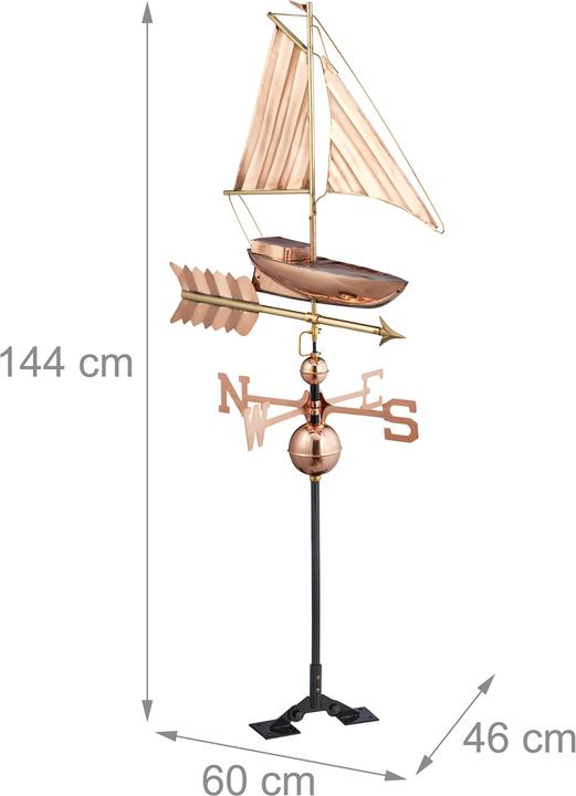 Immagine prodotto Relaxdays Wetterfahne