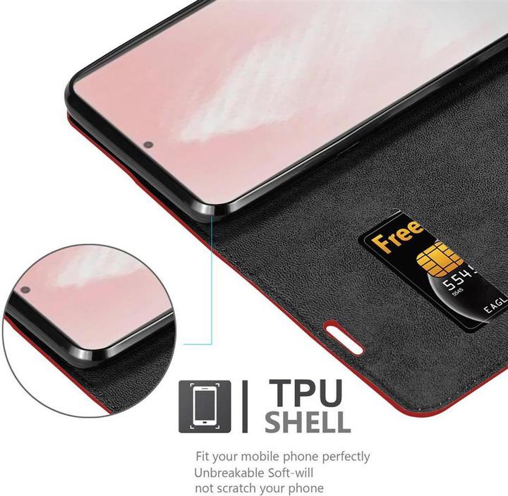 Actual product image Cadorabo Book Invisible Magnet Cover (Samsung Galaxy Note 20+)