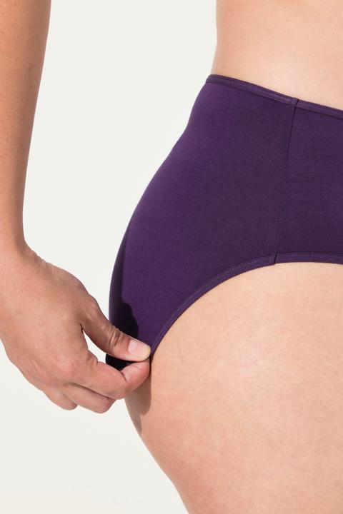 Produktbild Ulla Popken Midislips, 5er-Pack, einfarbig, bis Gr. 66/68 (46, 48)