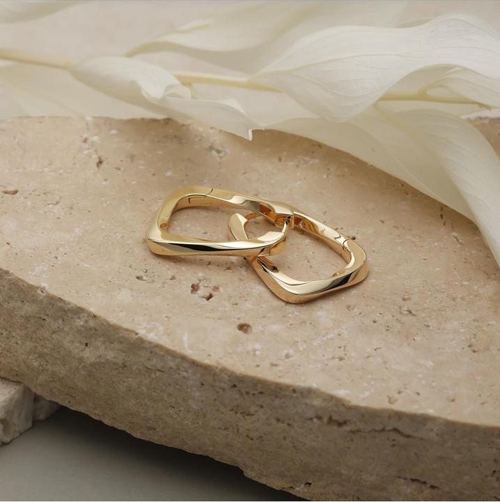 Produktbild Jette Creolen SIMPLE (925er Silber)