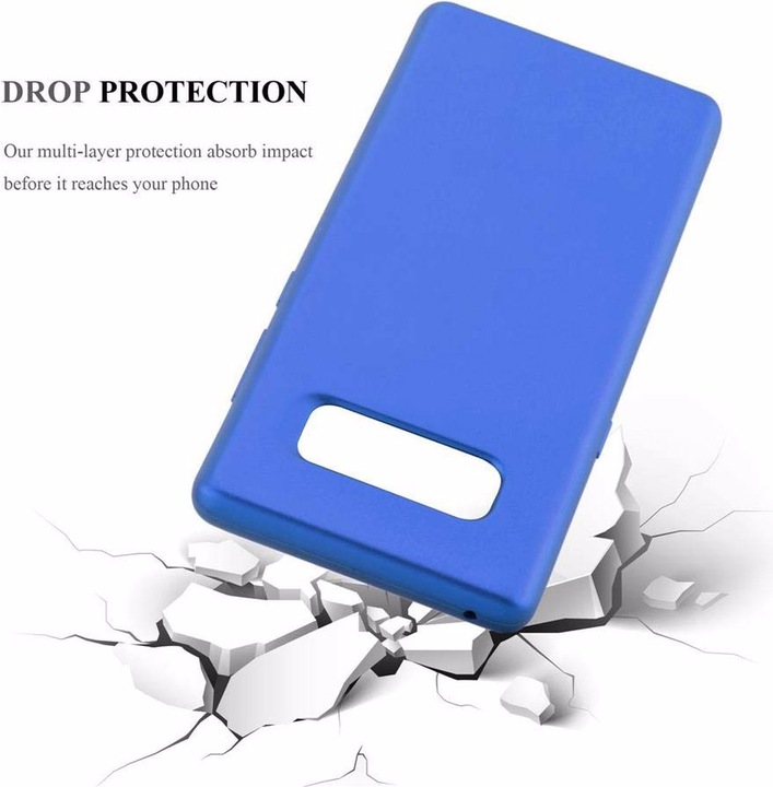 Actual product image Cadorabo TPU Matt Metallic Cover (Samsung Galaxy Note 8)