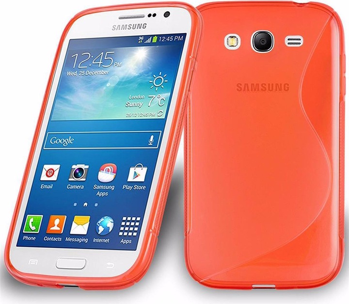 Actual product image Cadorabo TPU S-Line Cover (Samsung Galaxy Grand 3)