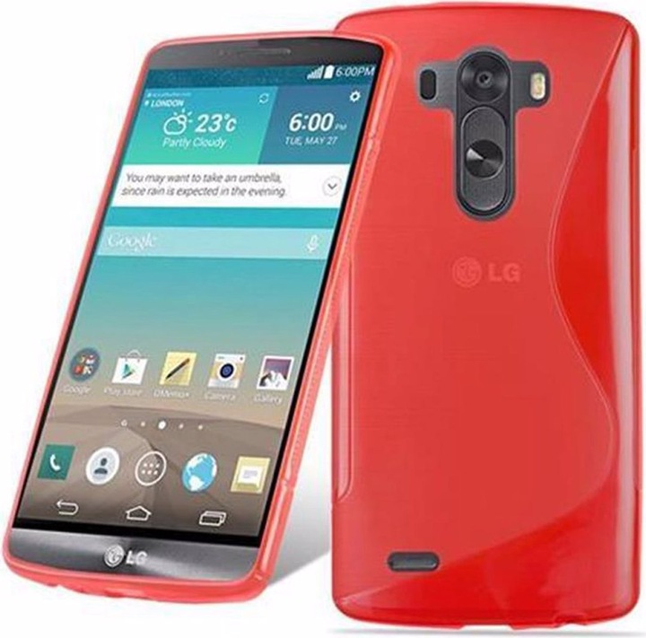 Actual product image Cadorabo TPU S-Line Cover (LG G3 Stylus)