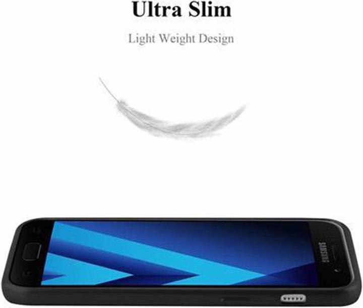 Actual product image Cadorabo TPU Matt Metallic Cover (Samsung Galaxy A3 (2017))