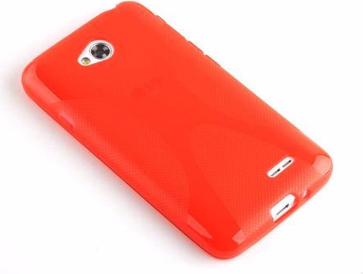 Actual product image Cadorabo TPU X-Line Cover (LG L70)