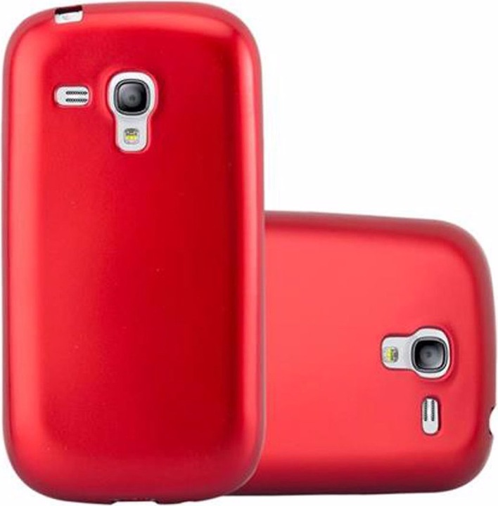 Produktbild Cadorabo TPU Matt Metallic Cover (Samsung Galaxy S3 Mini)