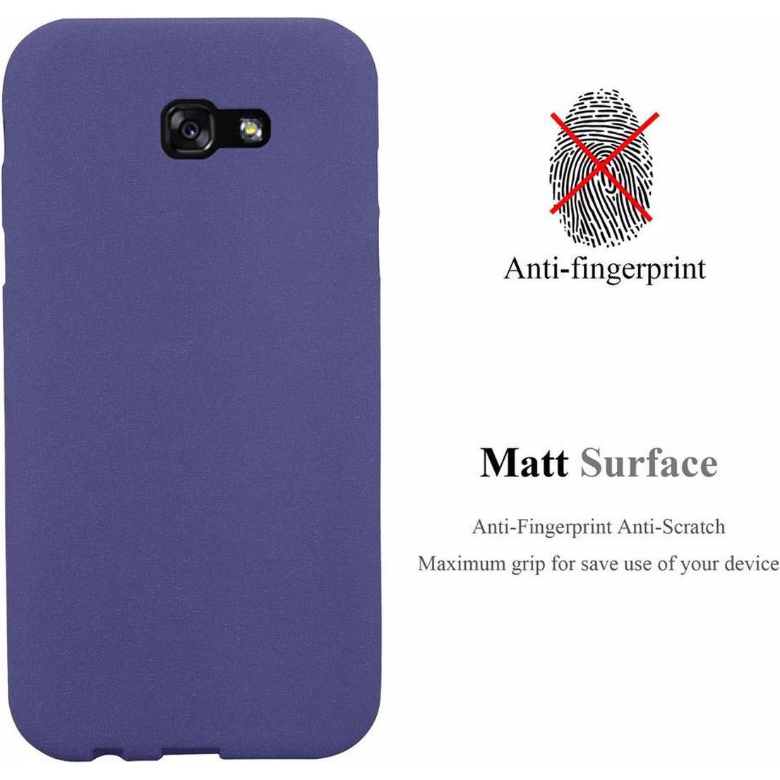 Thumbnail - Cadorabo TPU Frosted Cover (Samsung Galaxy A7 (2017)), Smartphone Hülle, Blau