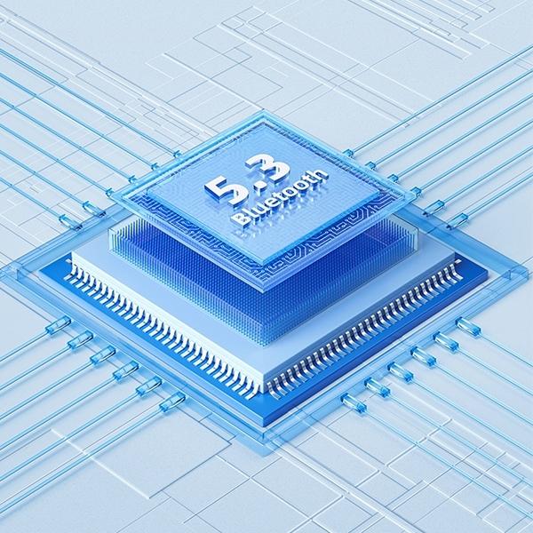 Actual product image Awei słuchawki Bluetooth 5.3 T66 TWS + stacja dokująca czarny/black (ANC, 5 h, Wireless)