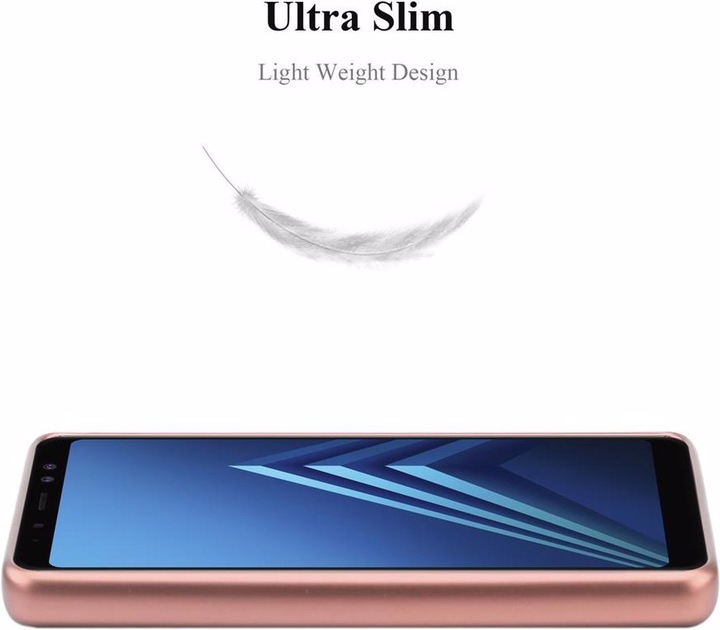 Produktbild Cadorabo TPU Matt Metallic Cover (Samsung Galaxy A8 (2018))
