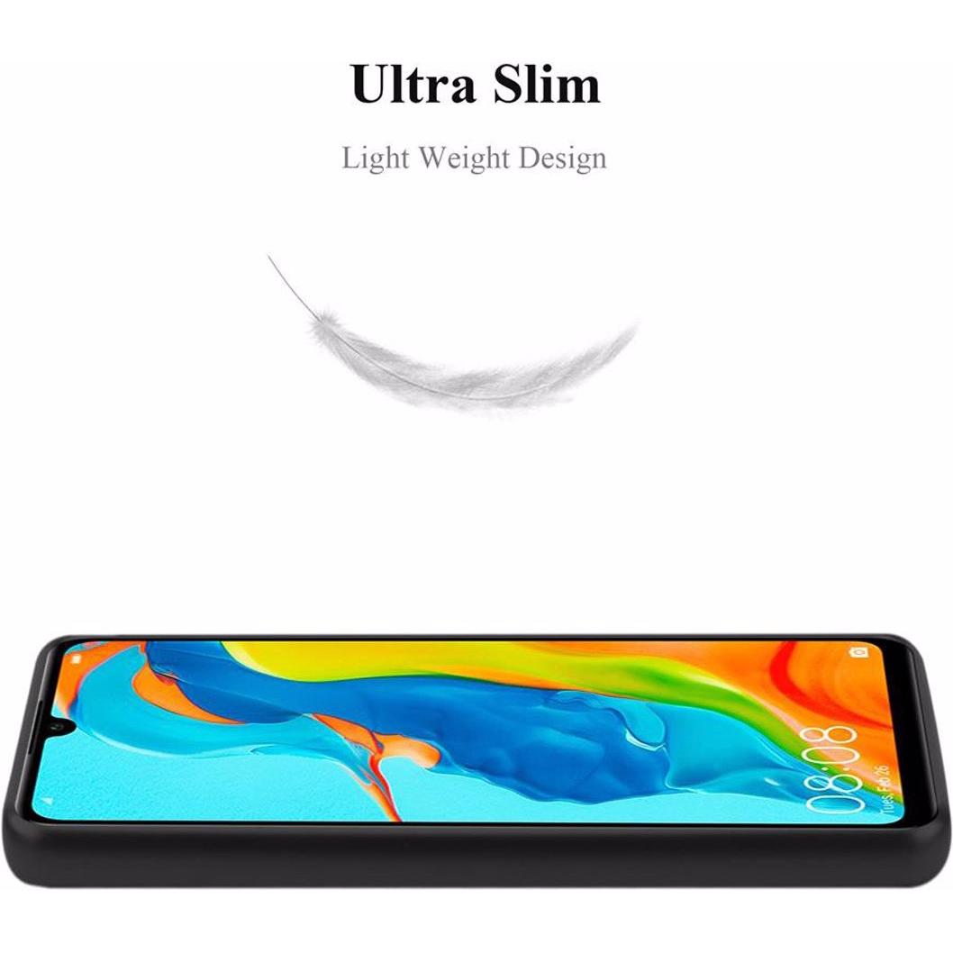 Thumbnail - Cadorabo TPU Matt Metallic Cover (Huawei P30 Lite), Smartphone Hülle, Schwarz