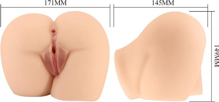 Produktbild Crazy Bull - Rolonda Hinterer Vibrator Mit Natãoerlich Realistischer Vagina Und Anus