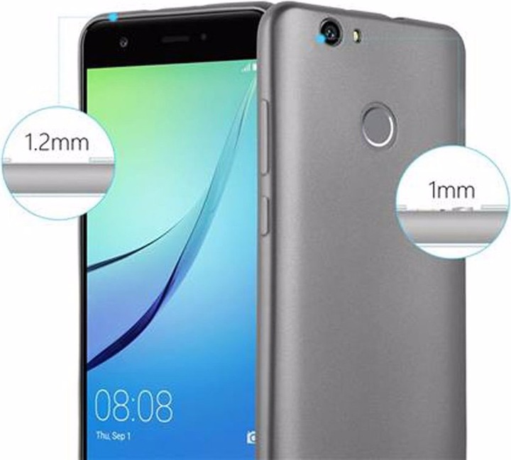 Produktbild Cadorabo TPU Matt Metallic Cover (Huawei Nova)